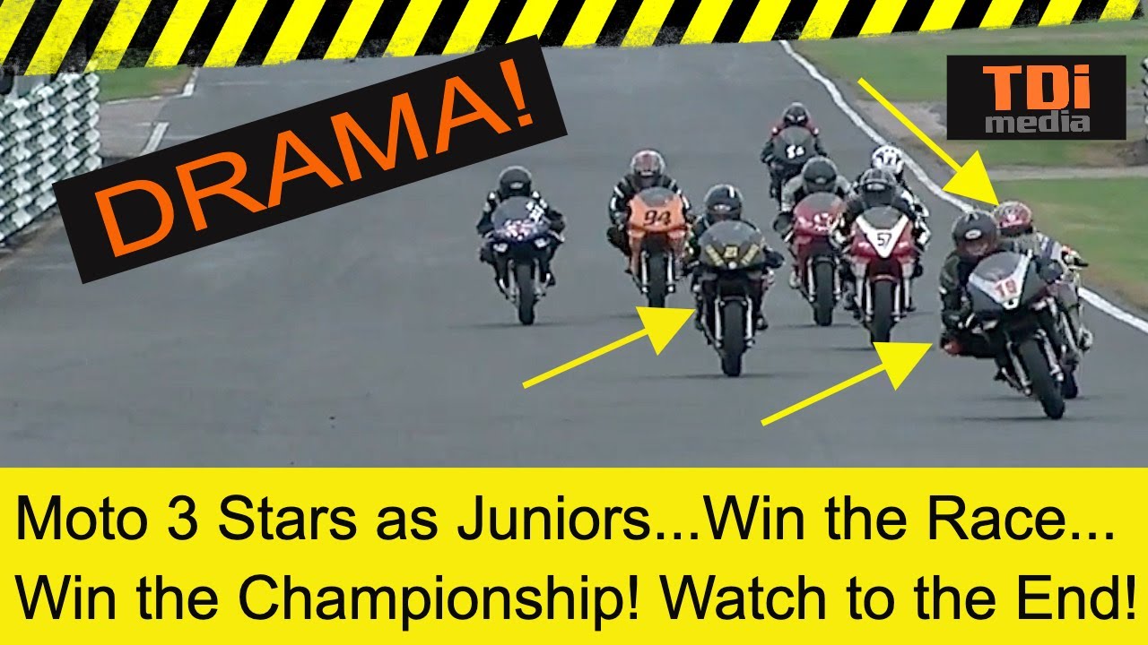 Moto 3 Riders as Kids in DRAMATIC End to Mini GP Season! ft. Josh Whatley and Scott Ogden