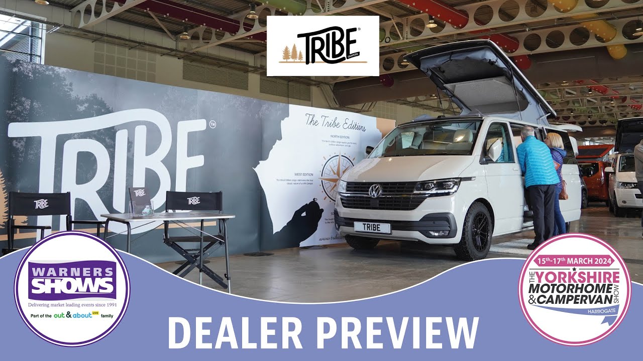 @tribecampers at The Yorkshire Motorhome & Campervan Show