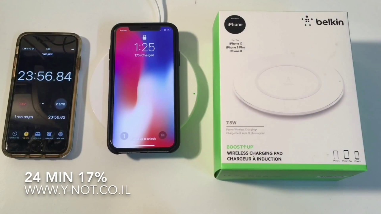 Belkin boost up for iPhone 7.5W // מטען בלקין אלחוטי לאייפון