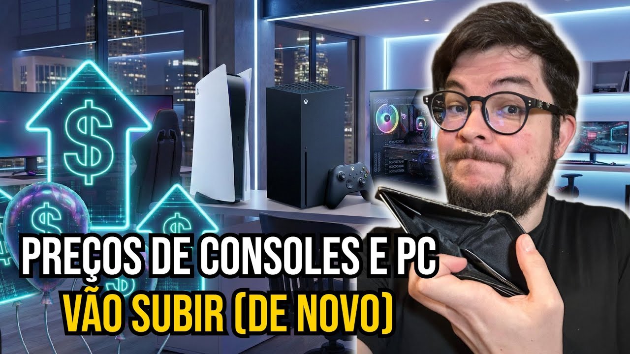 Preços de consoles e PC devem aumentar AINDA MAIS em breve