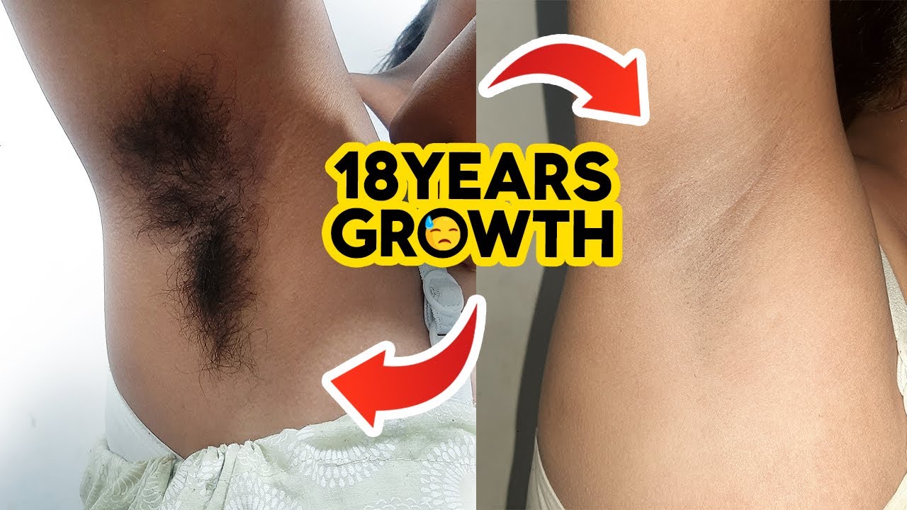 Girl getting her hairy underarms 😰 shaved with straight razor 🙄