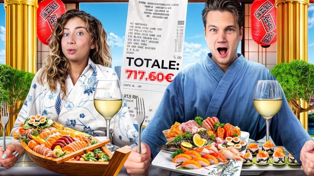 ABBIAMO MANGIATO 800€ di SUSHI a MIAMI