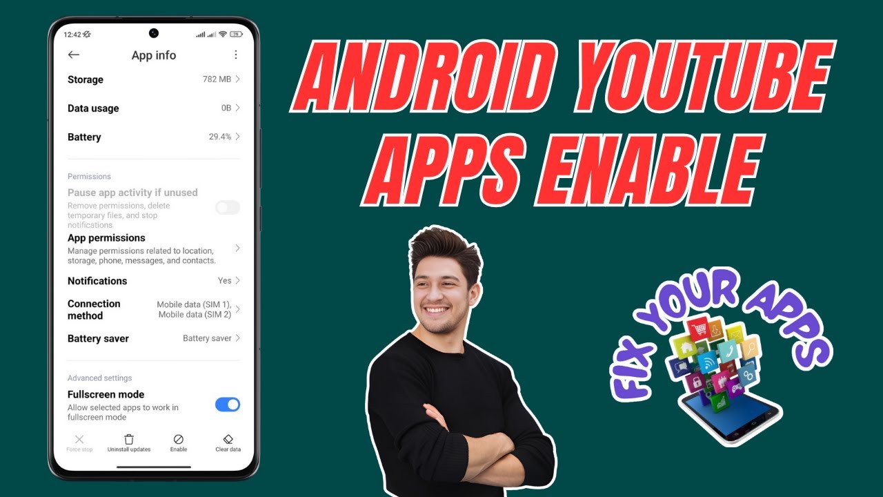 How to Enable YouTube Apps on Android