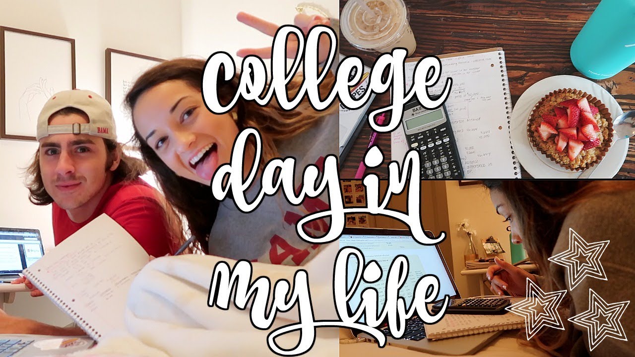 college day in my life: work + classes, studying, busy day