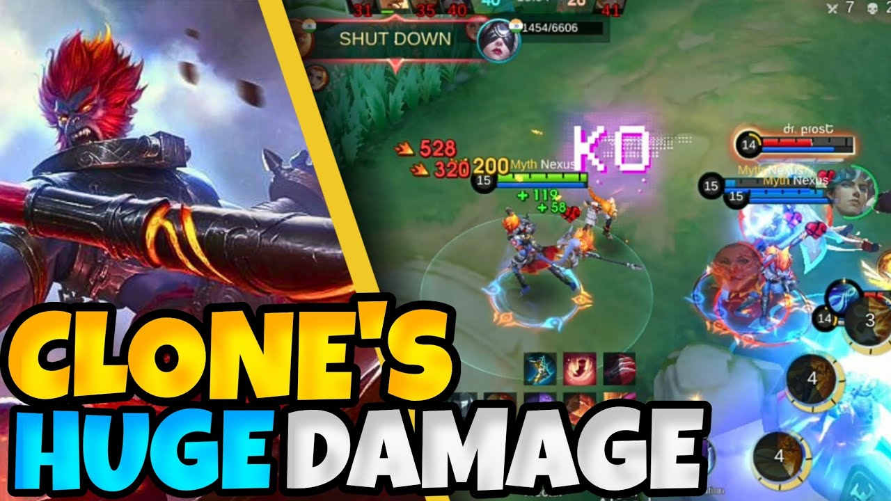 Sun Clone's huge damage| Fast Clear, Fast Objectives & Unstoppable Split Push – Mobile Legends 2025
