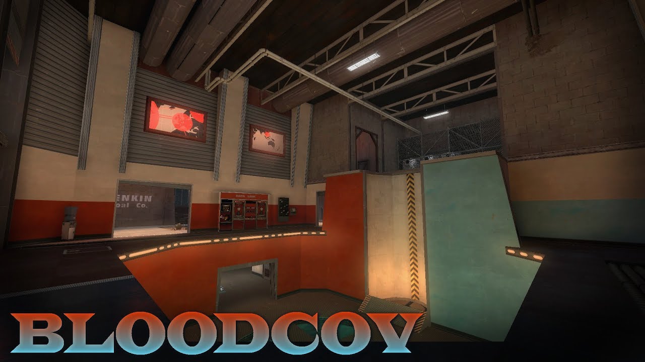 Quake Champions in TF2- DM_Bloodcov Map Trailer