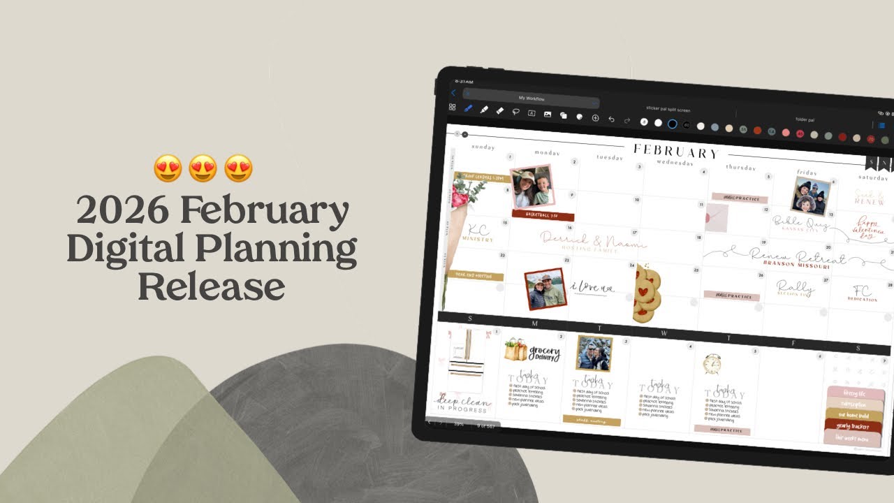 February 2026 Digital Planning Releases are here!! 🥳