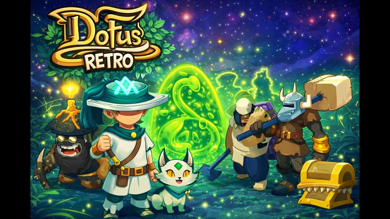 [DOFUS RETRO] TEAM DE 0 SUR ALLISTERIA SANS DOUBLON #8 DJ FORGERONS RENTABLE BAS LVL ?