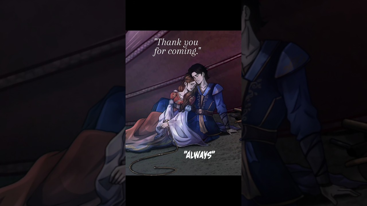 A no-spice romantasy moment from A Dragon Outside