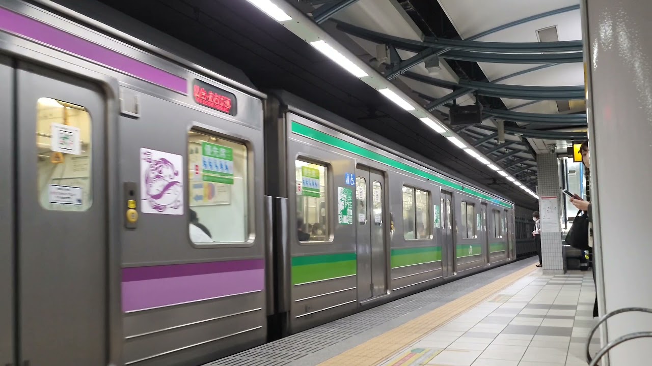 【4K 60fps】JR仙石線 宮城野原駅 205系3100番台 発着シーン 「羽ばたけ楽天イーグルス」