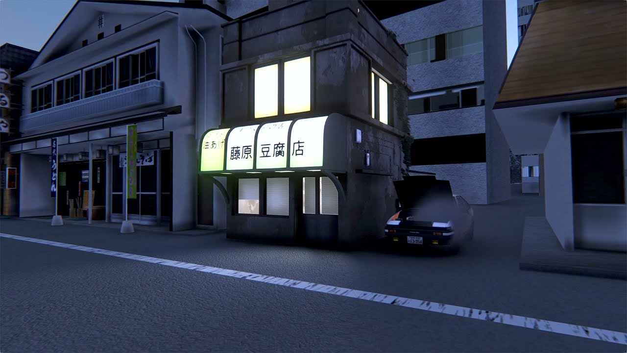 頭文字D ハチロクが壊れても配達はある