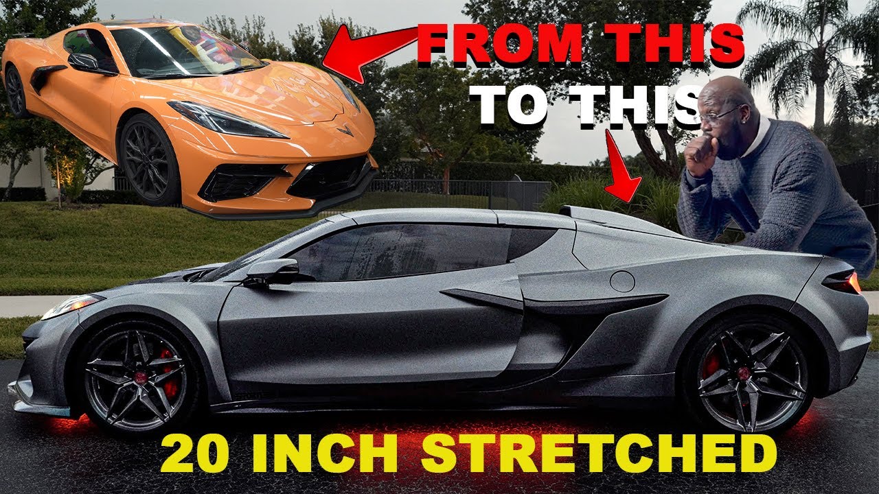 HOW WE BUILT THE LARGEST CORVETTE FOR 7'1 SHAQUILLE O'NEAL