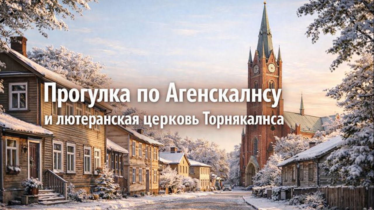 Где Рига тише: Агенскалнс и лютеранская церковь Торнякалнса
