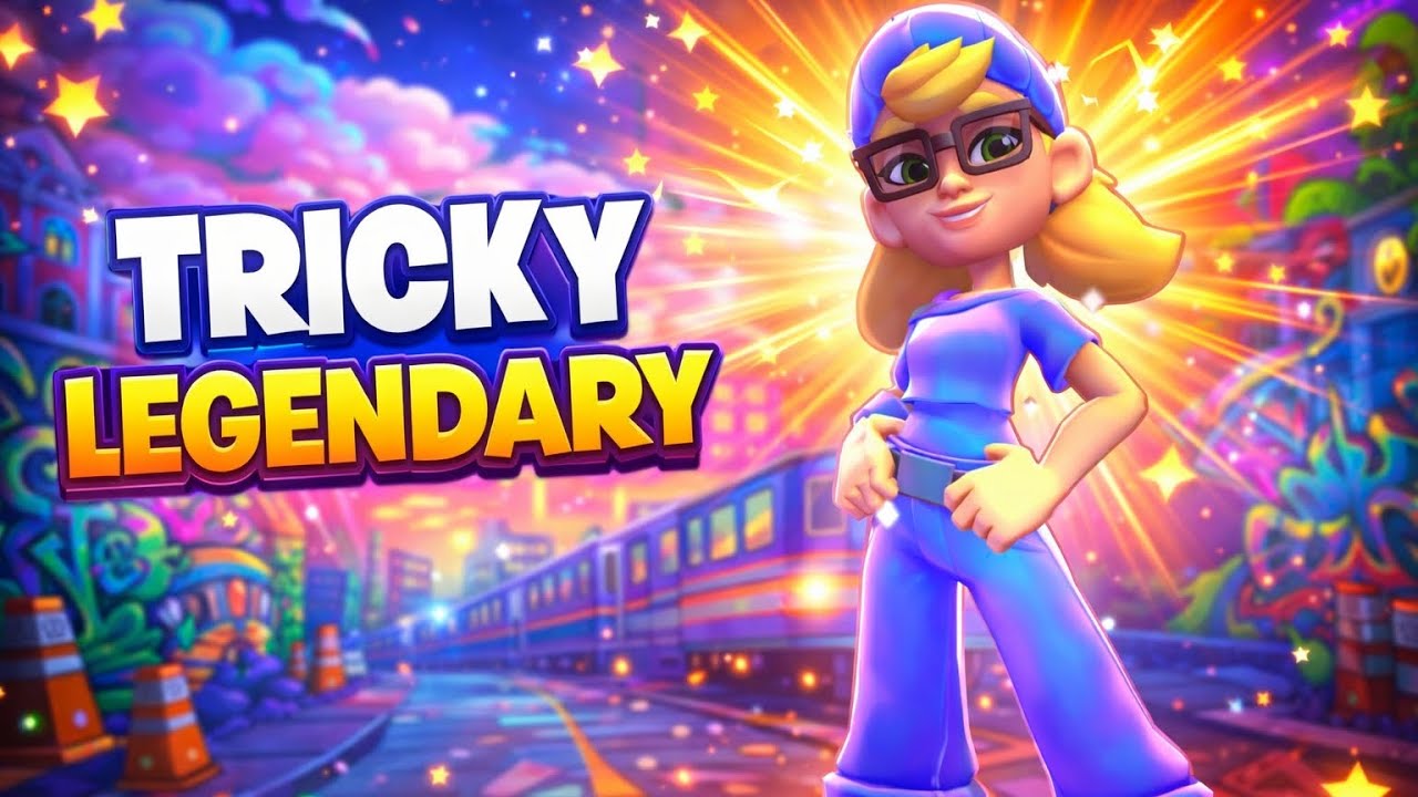 Subway surfers city Gameplay #66  TRICKY LEGENDARY!!
