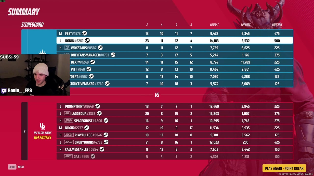 NEW MODES, same ronin