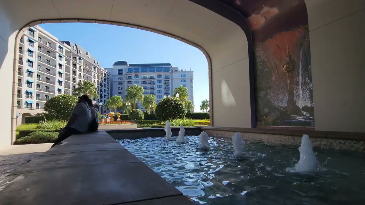 📍 You Are Here - Disney's Riviera Resort Mosaic Breezeway