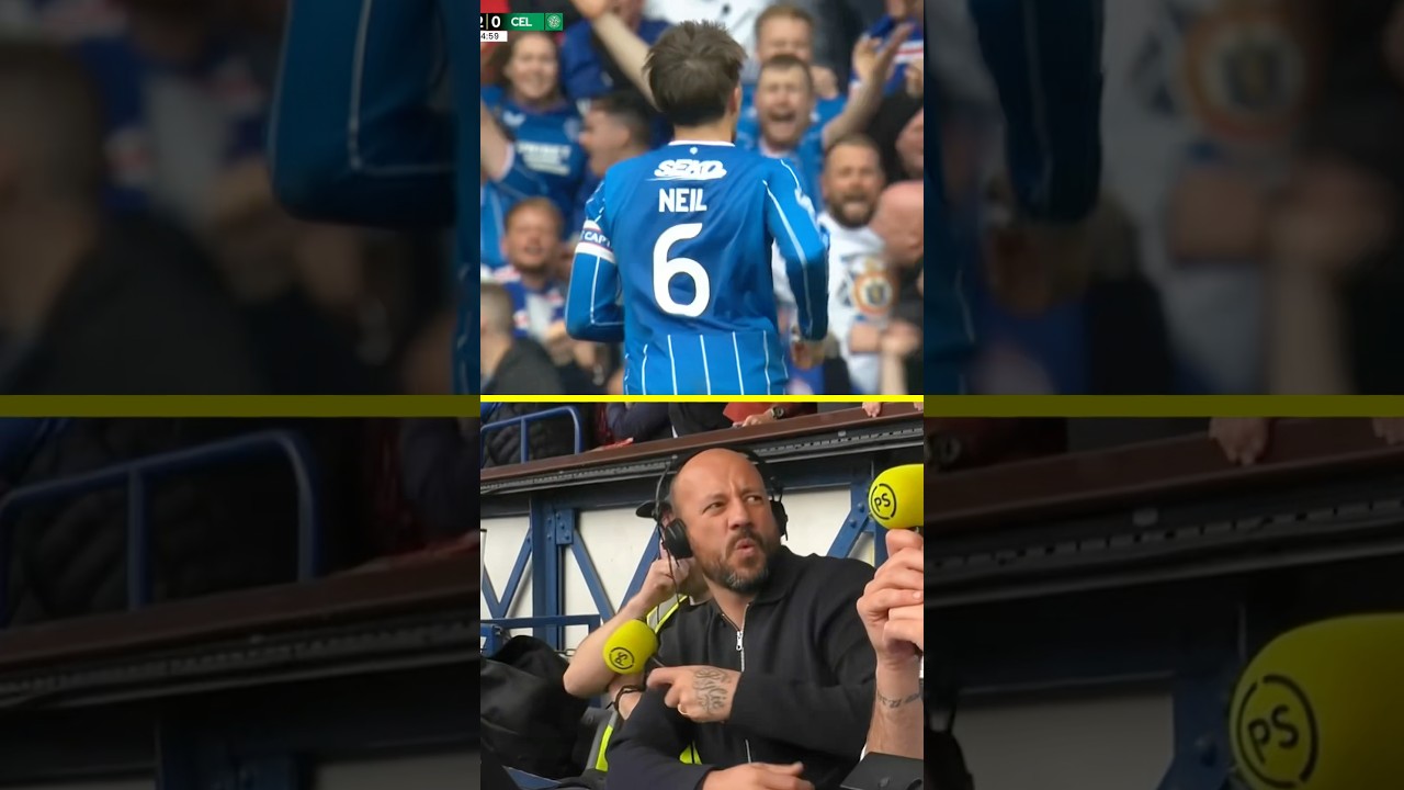 Alan Hutton&rsquo;s live reactions to Rangers&rsquo; three goals against Celtic 🎙️
