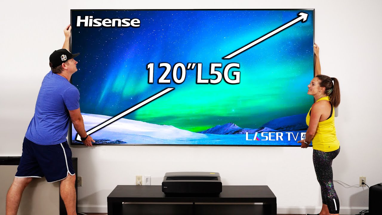 120-дюймовый проектор Hisense L5G UST — становится всё больше