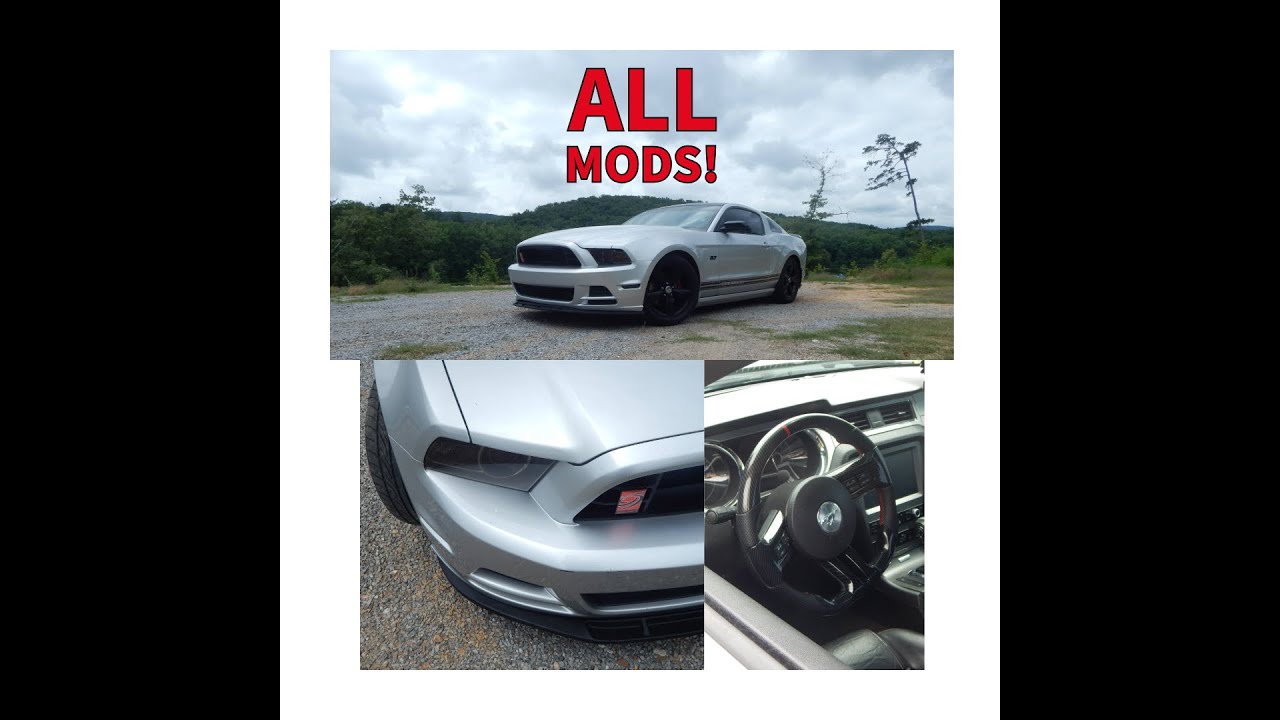 All Mods on my 2014 3.7 Mustang!