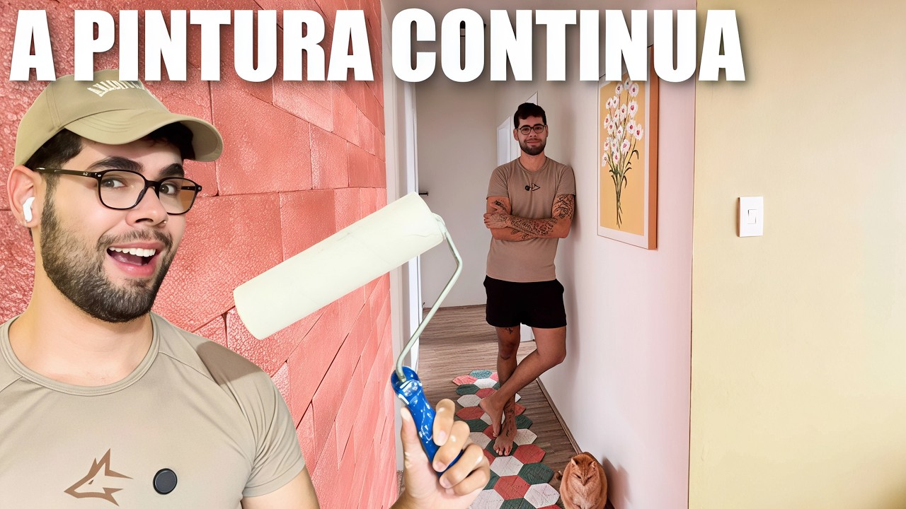 TRANSFORMEI O CORREDOR DO APARTAMENTO