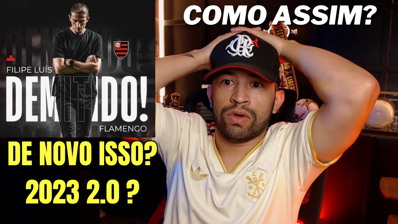 URGENTE ! FILIPE LUIS É DEMITIDO DO FLAMENGO- LEONARDO JARDIM VAI SER O NOVO TREINADOR ?? 2023. 2.0