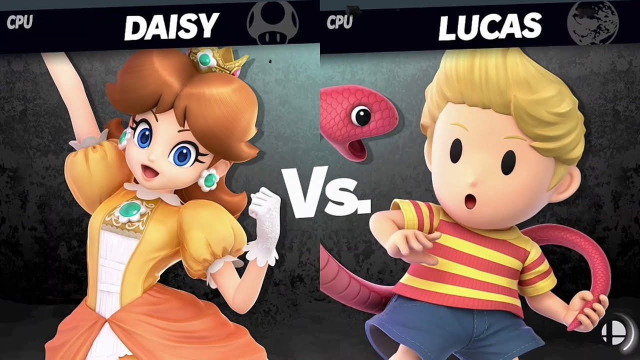 Super Smash Bros. Ultimate - Daisy vs Lucas