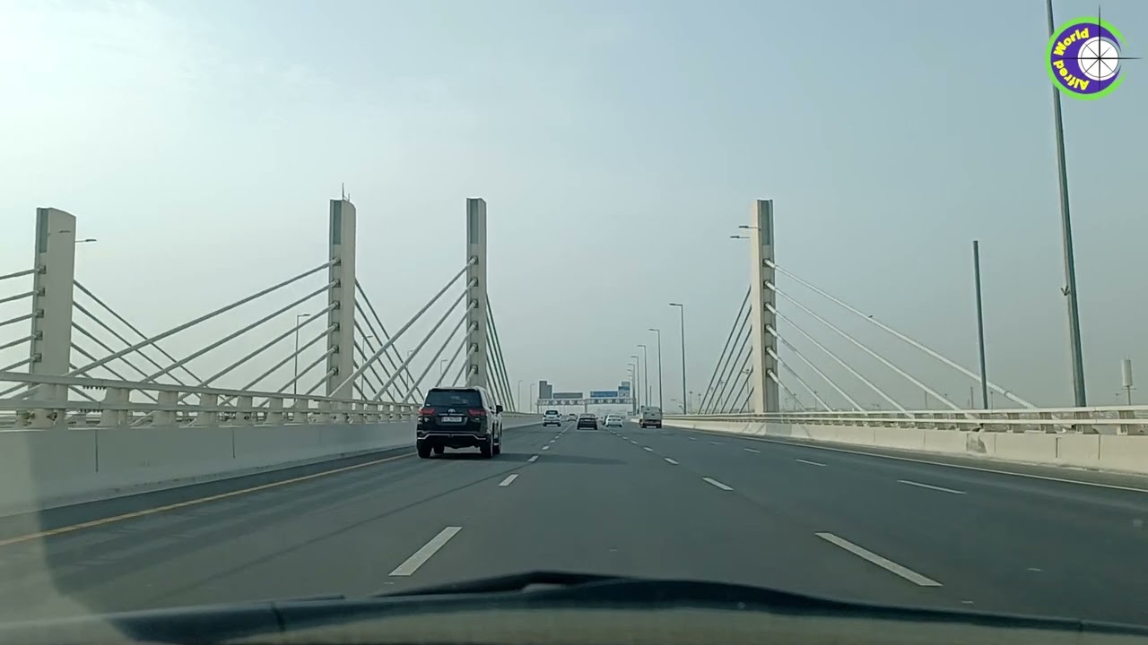 Doha Qatar Trip l Do not exceed the road speed limit