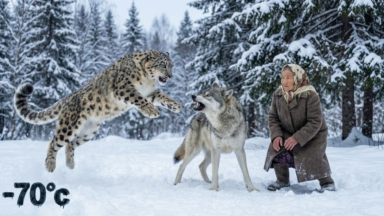 90-Year-Old Woman Saved Wolf Cubs in Freezing Cold — What the Wolf Did Next Shocked Everyone