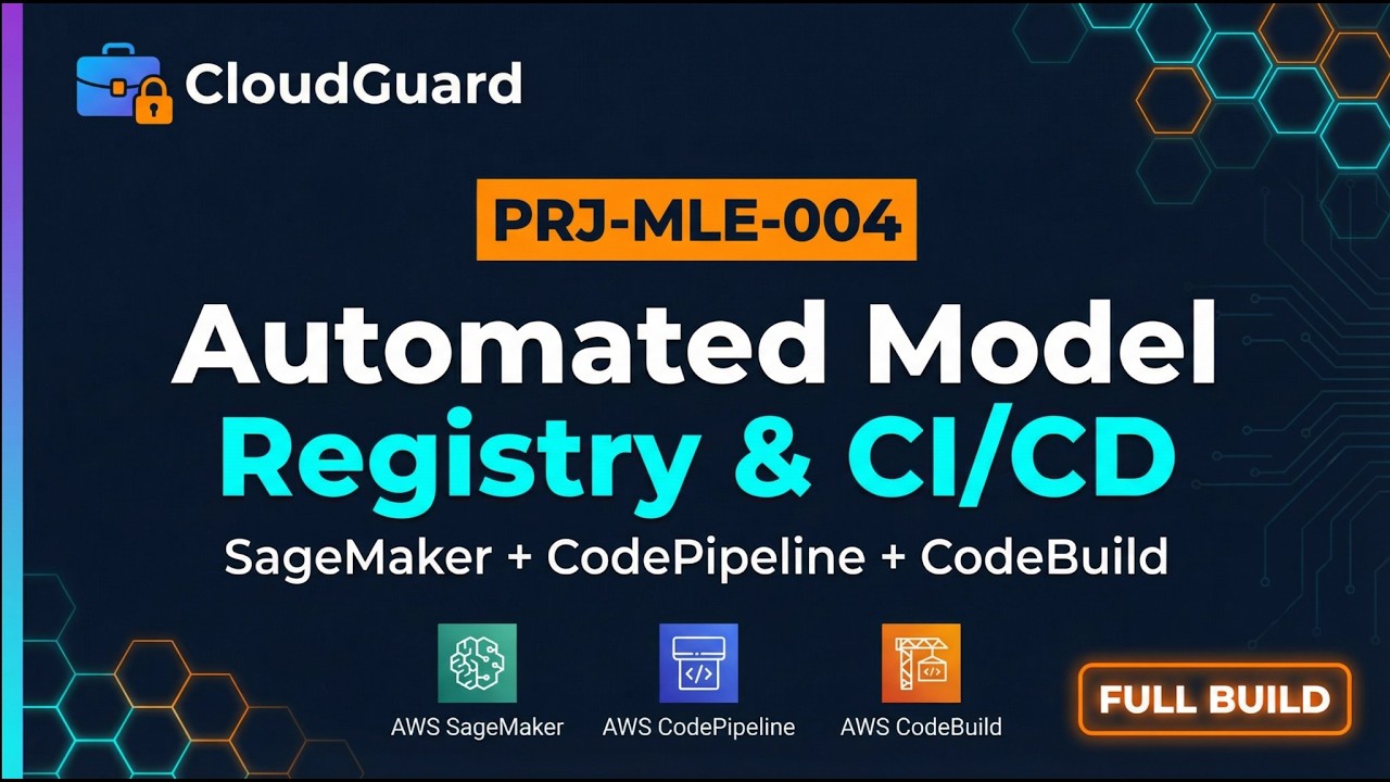 Project 4 of 100: Build a Fully Automated ML CI/CD Pipeline on AWS