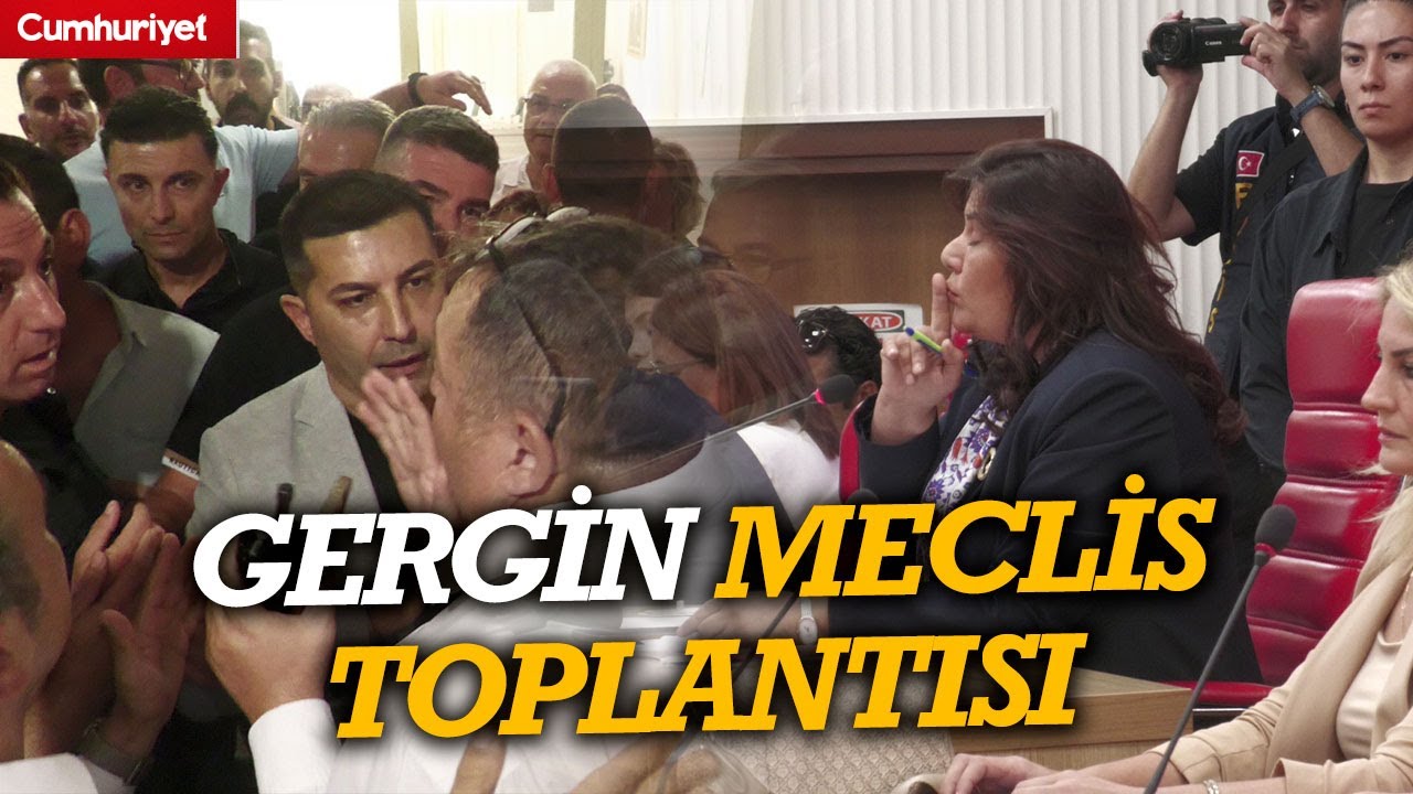 Ortalık karıştı! Aydın Büyükşehir Belediye Meclisi toplantısında gerginlik