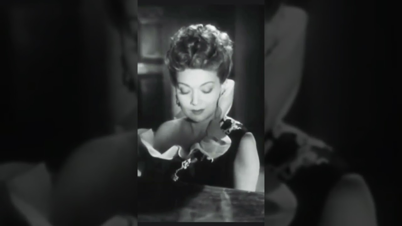 #80smusic old movies scene Stewart Granger love music romantic