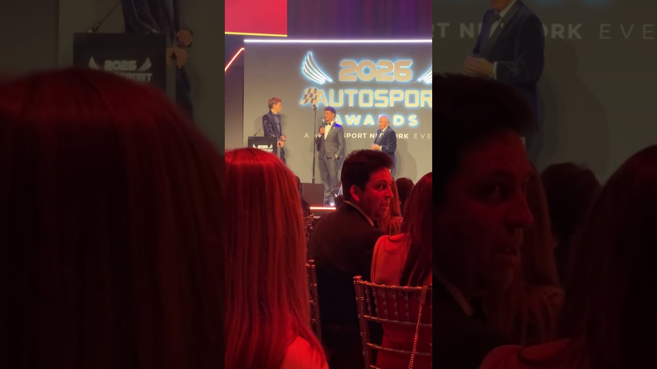 Lando Norris FULL 2026 Autosport Awards Winnners Speech! With Jackie Stewart