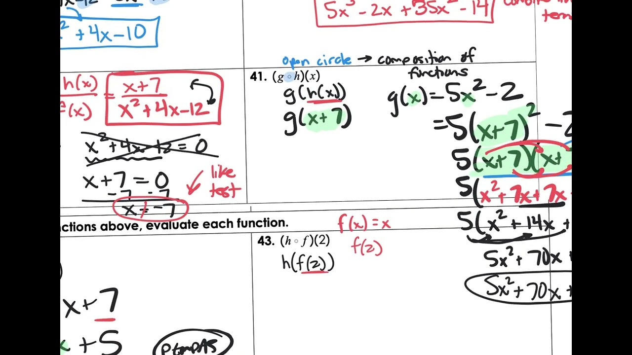 Review Functon+Operations+ 26+Composition+of+Functions 2C+Inverse+Functions