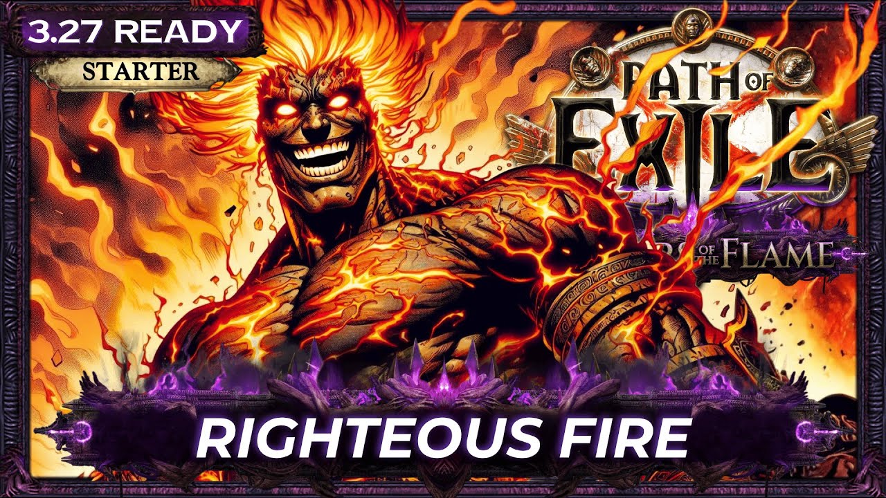 [PoE 3.27] LEAGUE STARTER BUILD - RIGHTEOUS FIRE BUILD - KEEPERS OF THE FLAME&nbsp;-&nbsp;PoE&nbsp;Builds