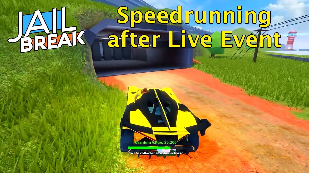 Speedrunning the New Power Plant in Roblox Jailbreak after Live Event!