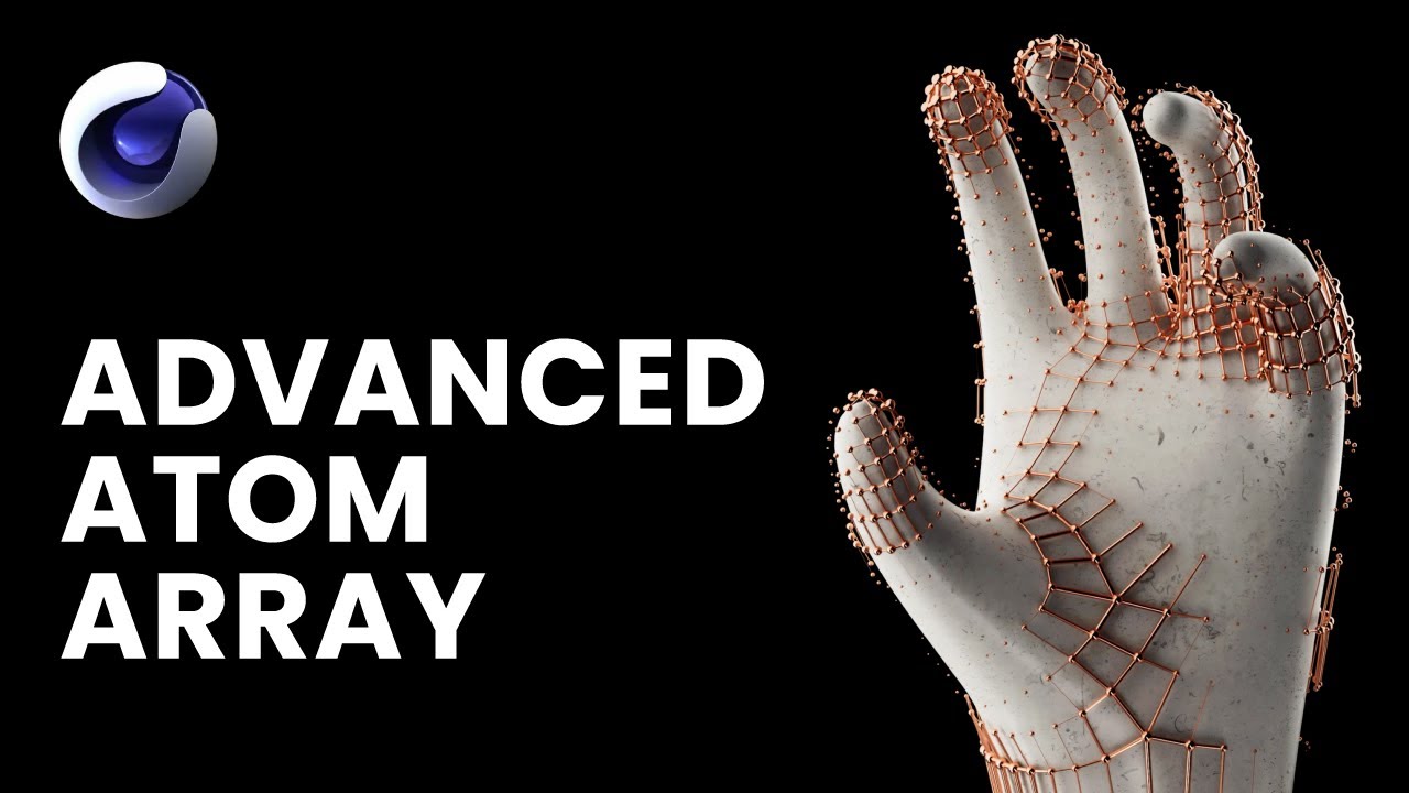 Create an Advanced Atom Array in Cinema 4D