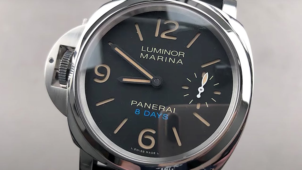 Обзор часов Panerai Luminor Marina 
