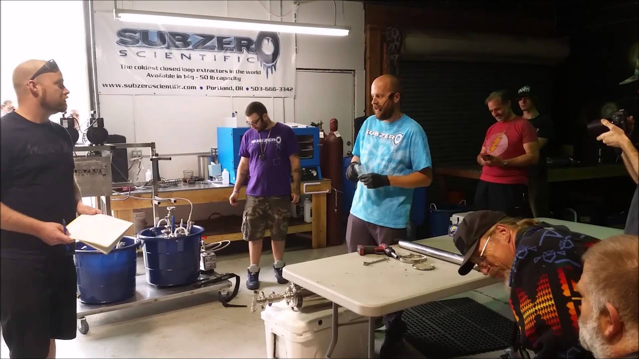 SUB ZERO SATURDAY! LIVE BHO EXTRACTION!