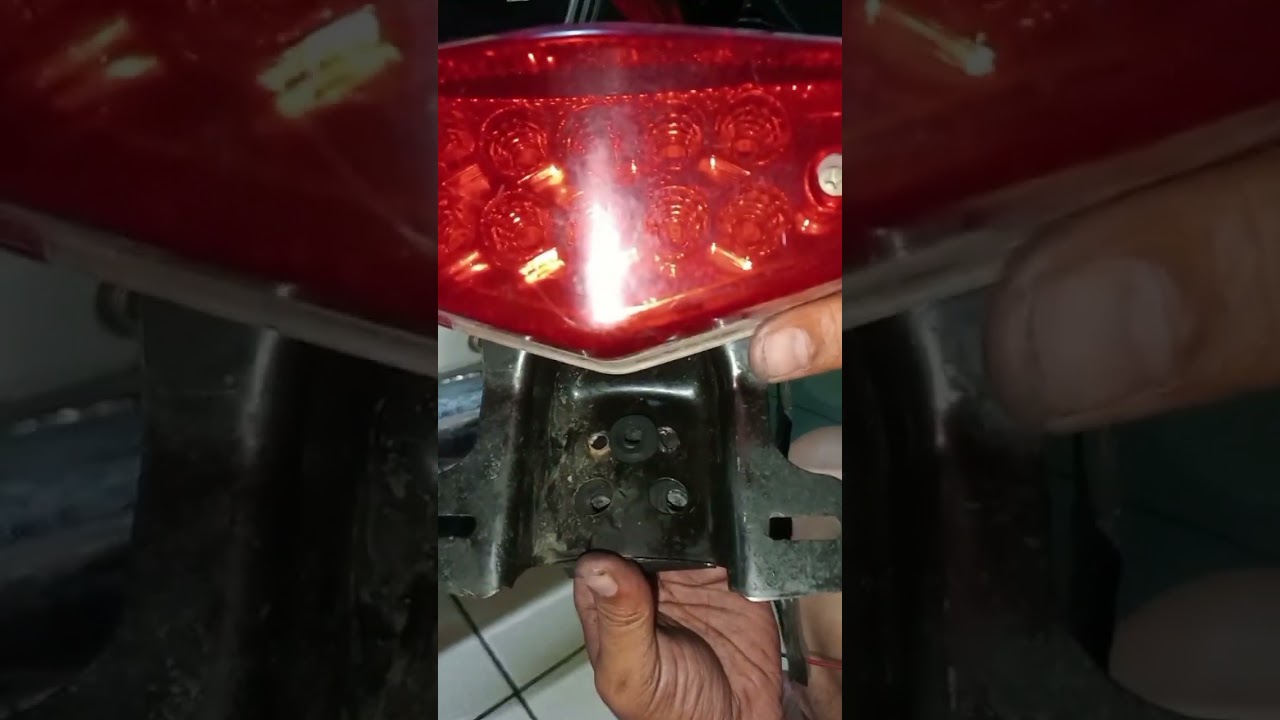 CARA PASANG KARET DUDUKAN LAMPU BELAKANG RX KING