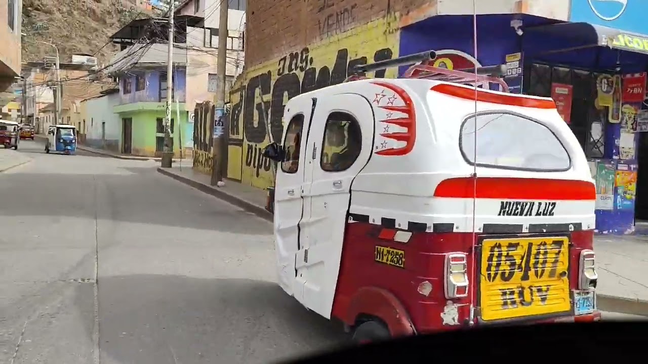 Ruta Marías a Huanuco En El Taxi Churro 🛺