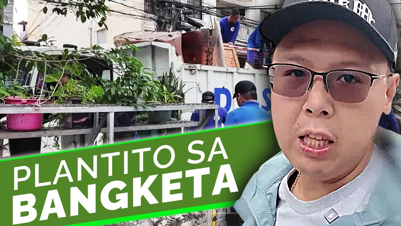 PLANTITO sa BANGKETA nagtanim! Inalis ni sir Gabriel Go