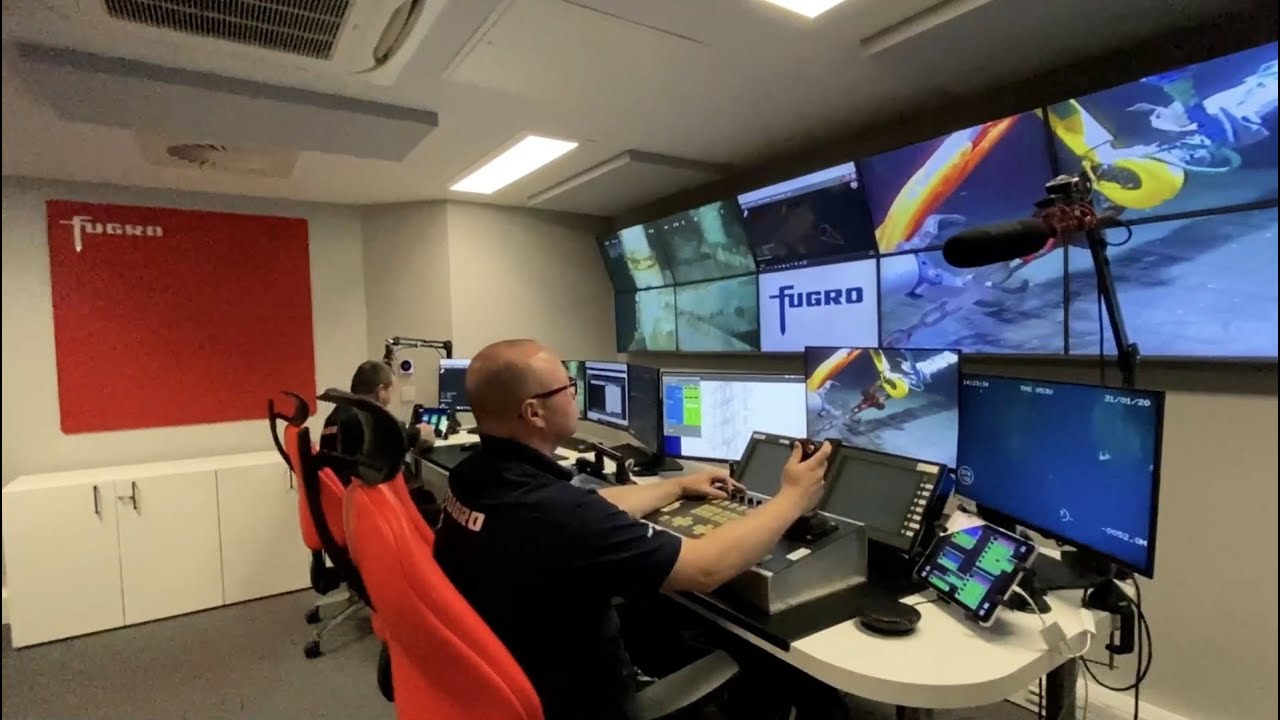 Fugro remote operations centre virtual tour