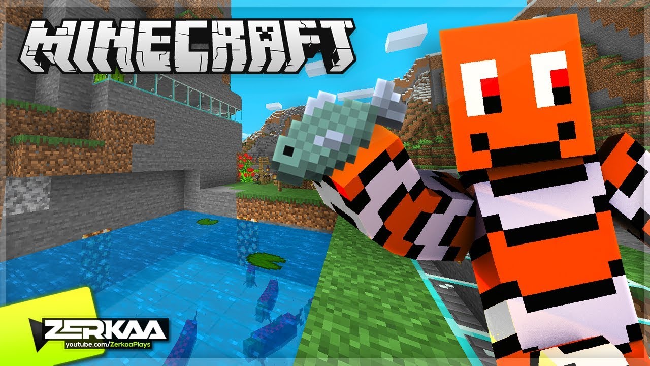 Completing My Minecraft AQUARIUM! (Minecraft #24)