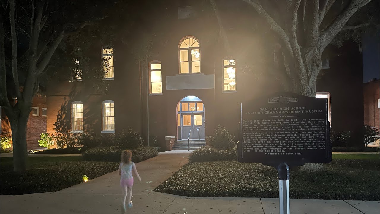 Built in 1902 - the old Sanford Grammar School in historic Sanford Florida