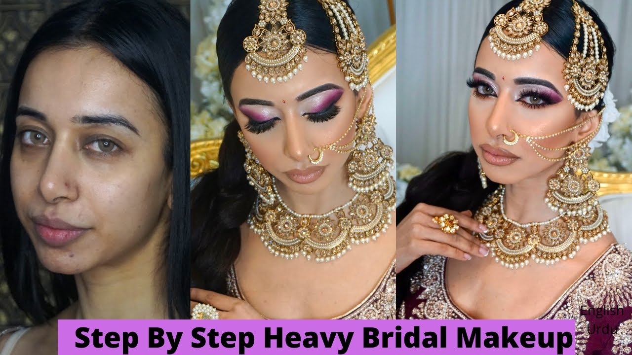 Heavy Bridal | Pakistani/Asian Bridal Makeup | Step By Step | Flawless Base