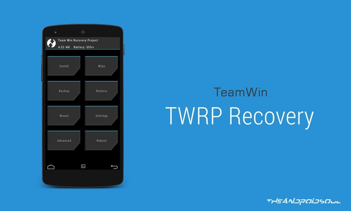 Teamwin touch Recovery (twrp) - Instalation