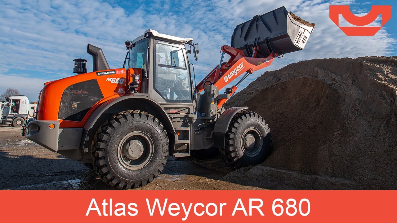 Prezentare incarcator frontal Atlas Weycor AR 680