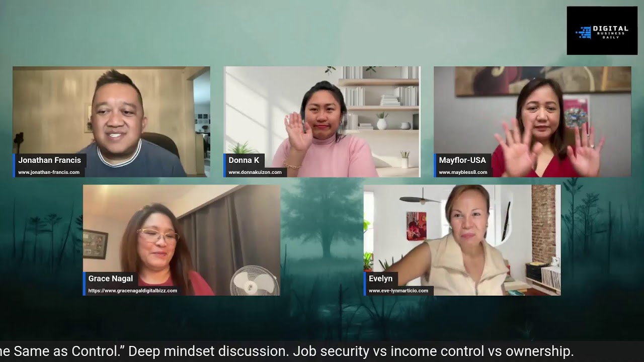 Security Is Not the Same as Control. Job security vs income control vs ownership.