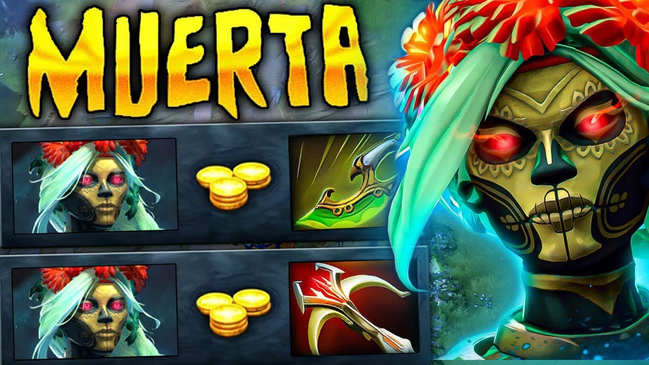 Muerta Hard Carry 51Kills🔥🔥🔥1100GPM Swift Blink + Daedalus Builds | Dota 2