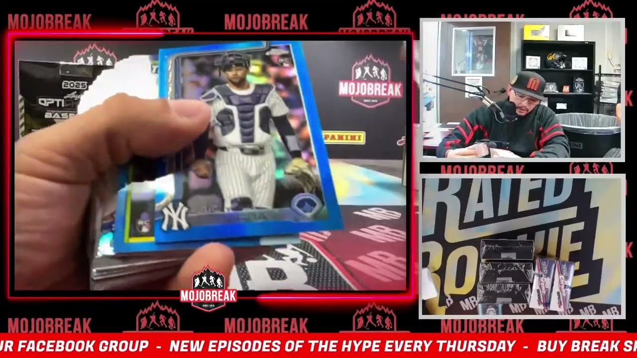 Выберите свою команду №3 - Набор из 8 бейсбольных карточек Topps & Leaf Chrome & Optichrome 2025 ...